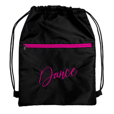NWT Horizon Dance Paris Square Tote Dance Bag Zipper black 2320 Ballet Ooh La La 